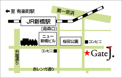 Gate.J 地図