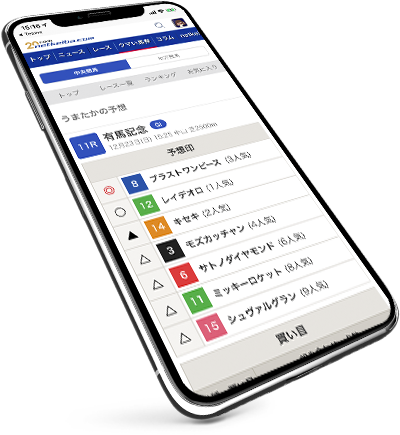 ウマい馬券 画面イメージ